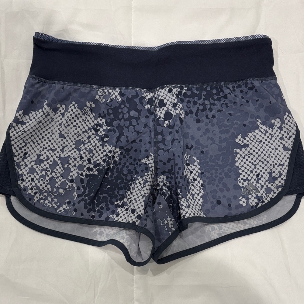 adidas Navy and Gray Athletic Shorts